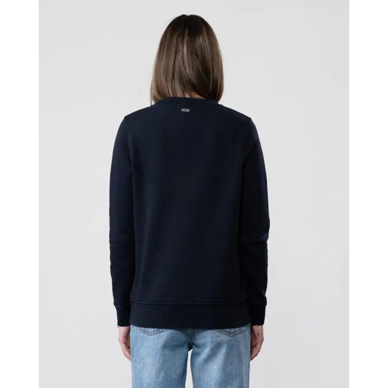 Barbour Womens Southport Sweatshirt Navy-1